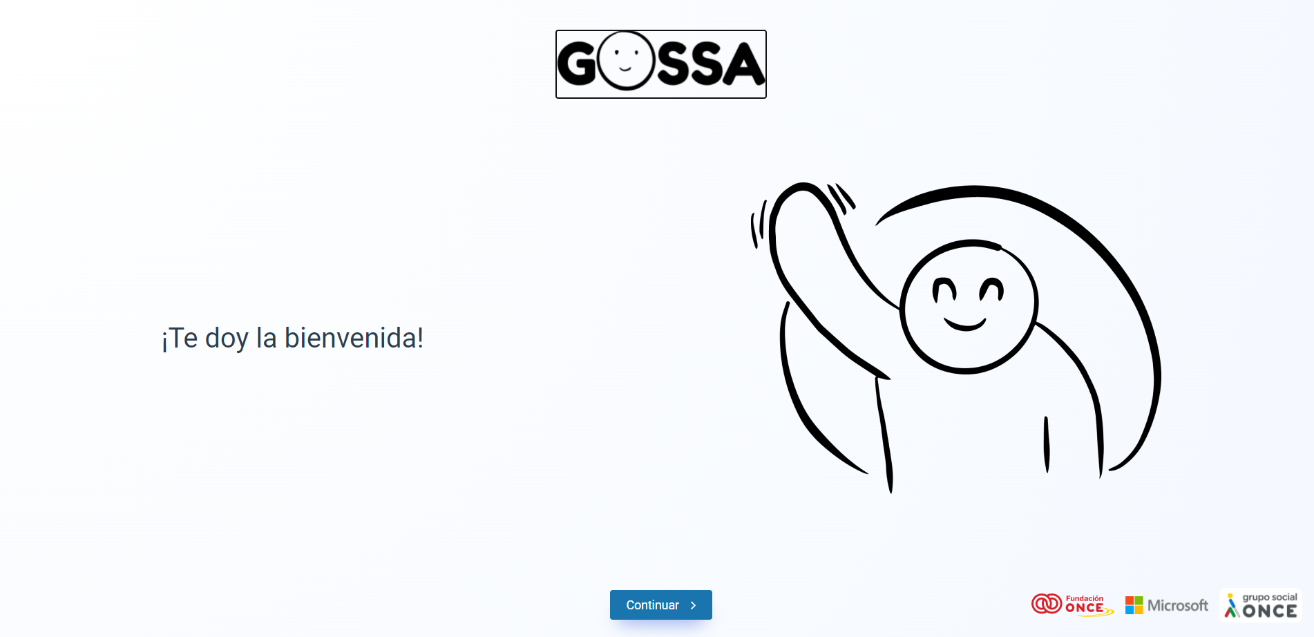 Bienvenida del proyecto GOSSA